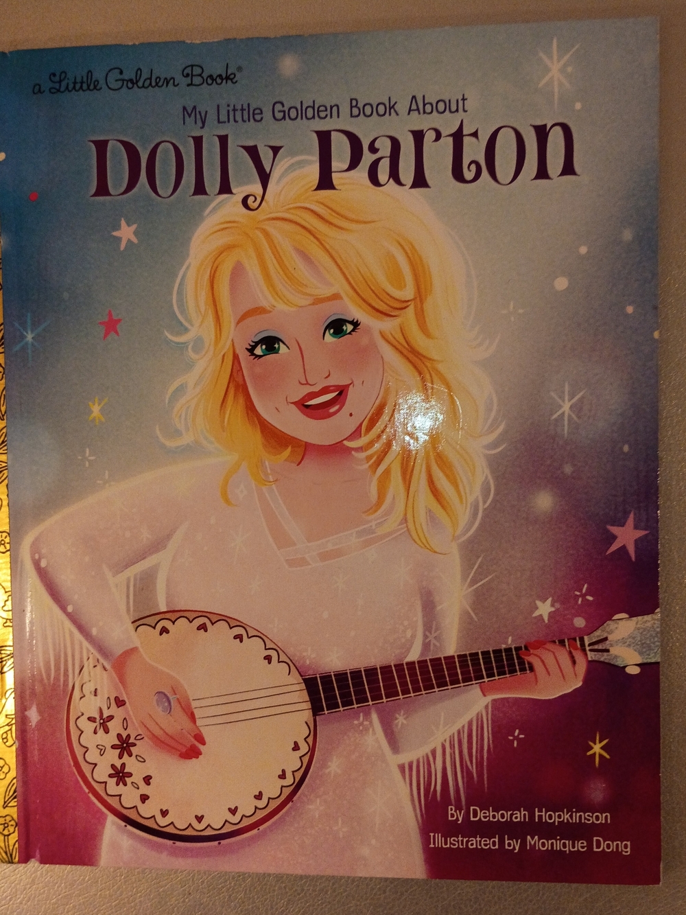 My Little Golden Book About Dolly Parton - Kids Picture Book. Brand New!!!